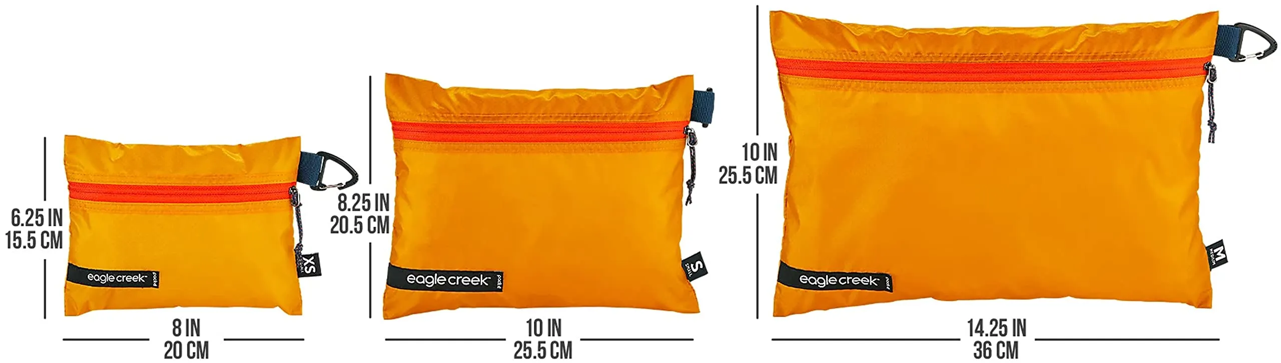 eagle creek Pack-It Isolate Travel Bag Set - Durable, Ultra-Lightweight and Water-Resistant with Self-Repairing Zippers, Travel Organization Essentials Bags Eagle-Creek