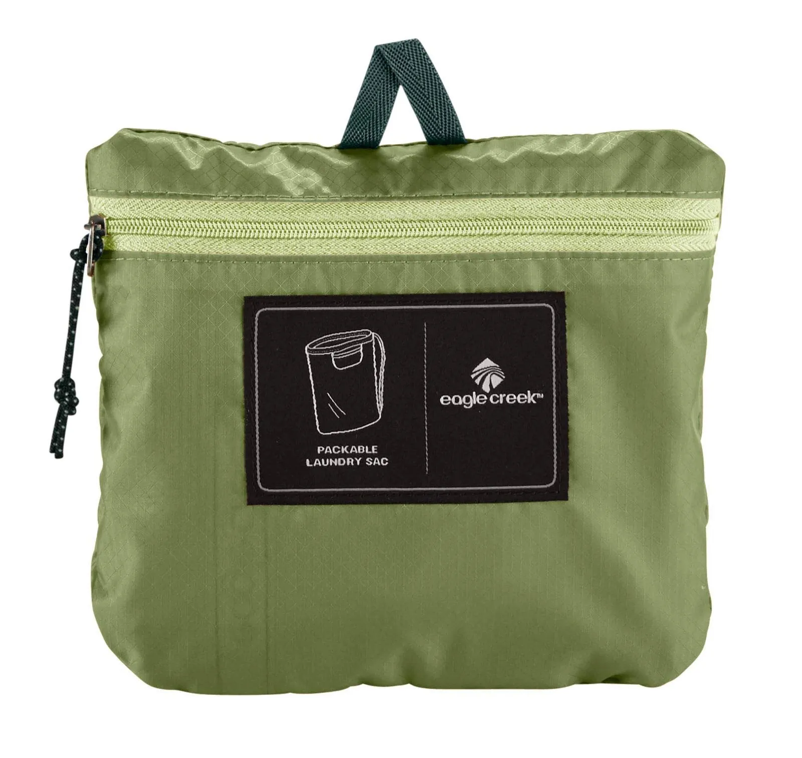 Eagle Creek Pack-It Isolate Travel Laundry Bag - Ultra-Lightweight and Odor- and Water-Resistant with Drawstring Cinch Closure, Packs Into its Own Zipper Pocket Bags Eagle-Creek