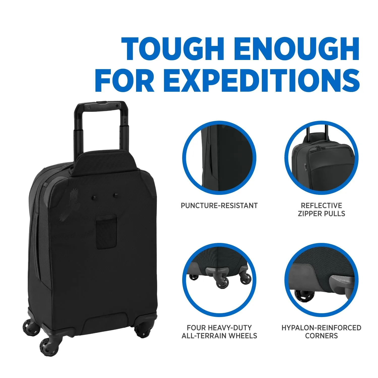 Eagle Creek Tarmac XE Carry On 4 Wheeled Luggage, 40L Bags Eagle-Creek
