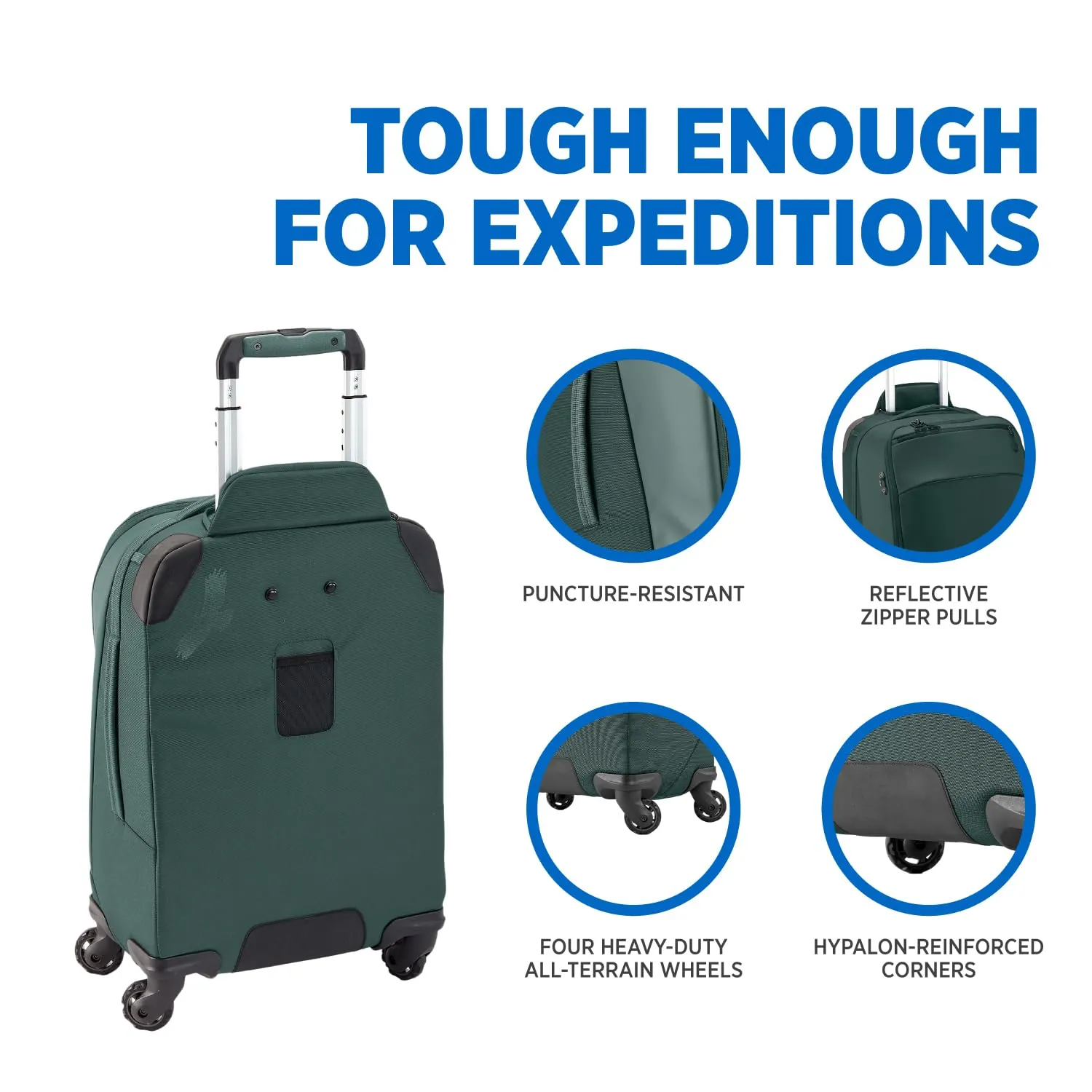 Eagle Creek Tarmac XE Carry On 4 Wheeled Luggage, 40L Bags Eagle-Creek