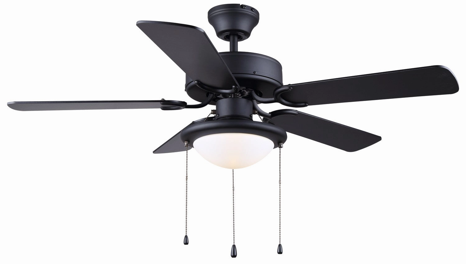 Eclipse 42"Ceiling Fan Matte Black small electric fans for personal cooling