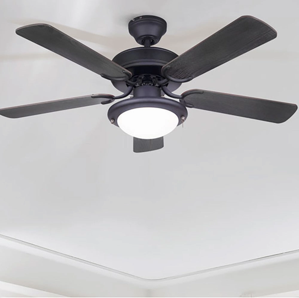 Eclipse 42"Ceiling Fan Matte Black