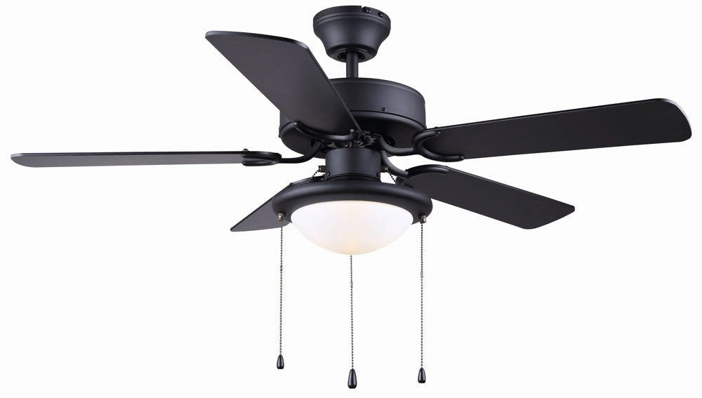 Eclipse 42"Ceiling Fan Matte Black