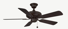 Edgewood 44 44"Ceiling Fan Dark Bronze weatherproof fans for outdoor environments