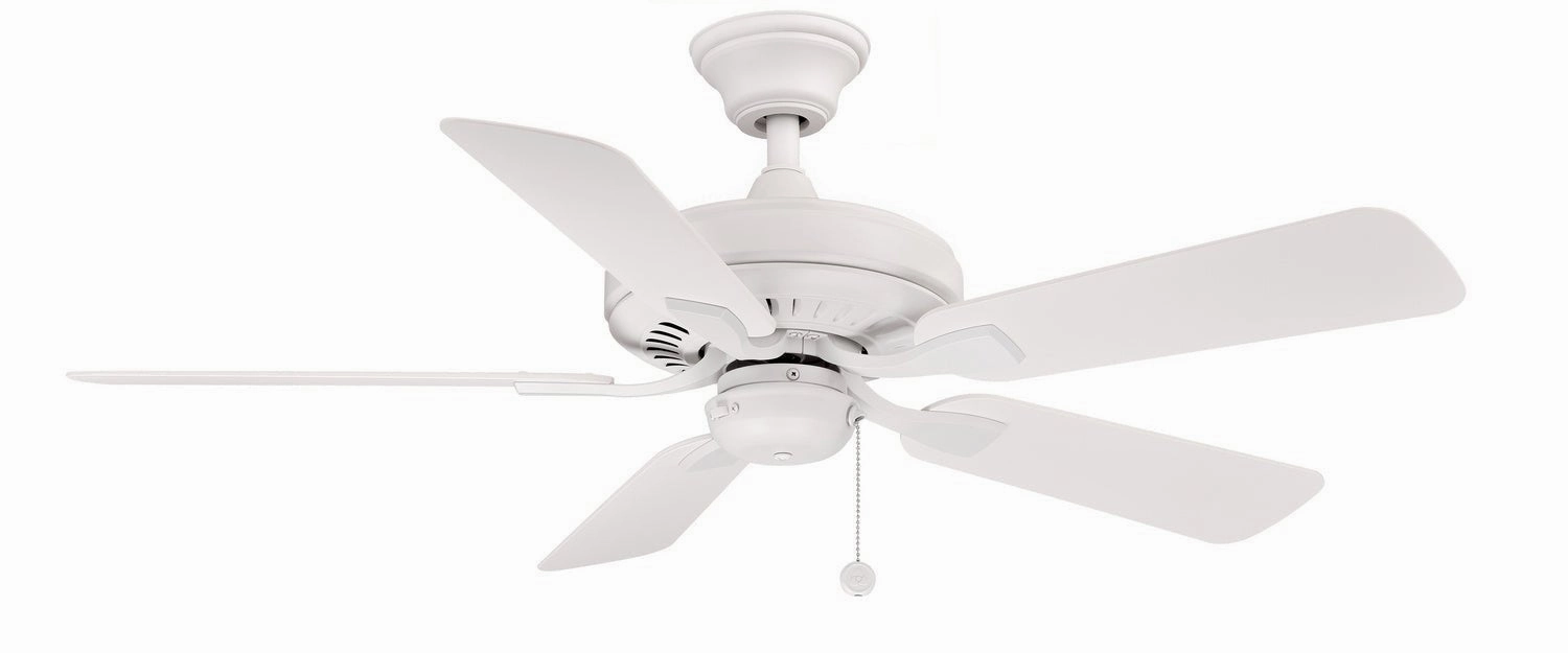 Edgewood 44 44"Ceiling Fan Matte White