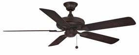 Edgewood 52 52"Ceiling Fan Dark Bronze weatherproof fans for outdoor environments