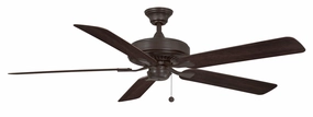 Edgewood 60 60"Ceiling Fan Dark Bronze weatherproof fans for outdoor environments