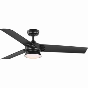 Edwidge 52"Ceiling Fan Matte Black affordable cooling fans for summer