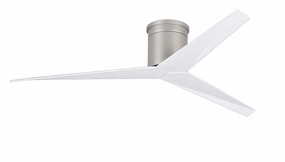 Eliza 56"Ceiling Fan Brushed Nickel modern electric fans for minimalist decor