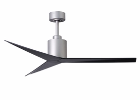 Eliza 56"Ceiling Fan Brushed Nickel portable medium fans with handle design