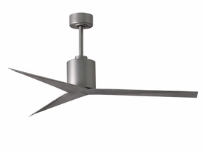 Eliza 56"Ceiling Fan Brushed Nickel weatherproof fans for outdoor environments