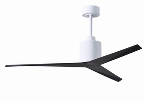 Eliza 56"Ceiling Fan Gloss White weatherproof fans for outdoor environments