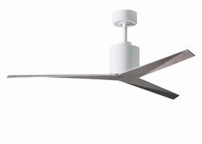 Eliza 56"Ceiling Fan Gloss White weatherproof fans for outdoor environments