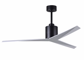 Eliza 56"Ceiling Fan Matte Black weatherproof fans for outdoor environments