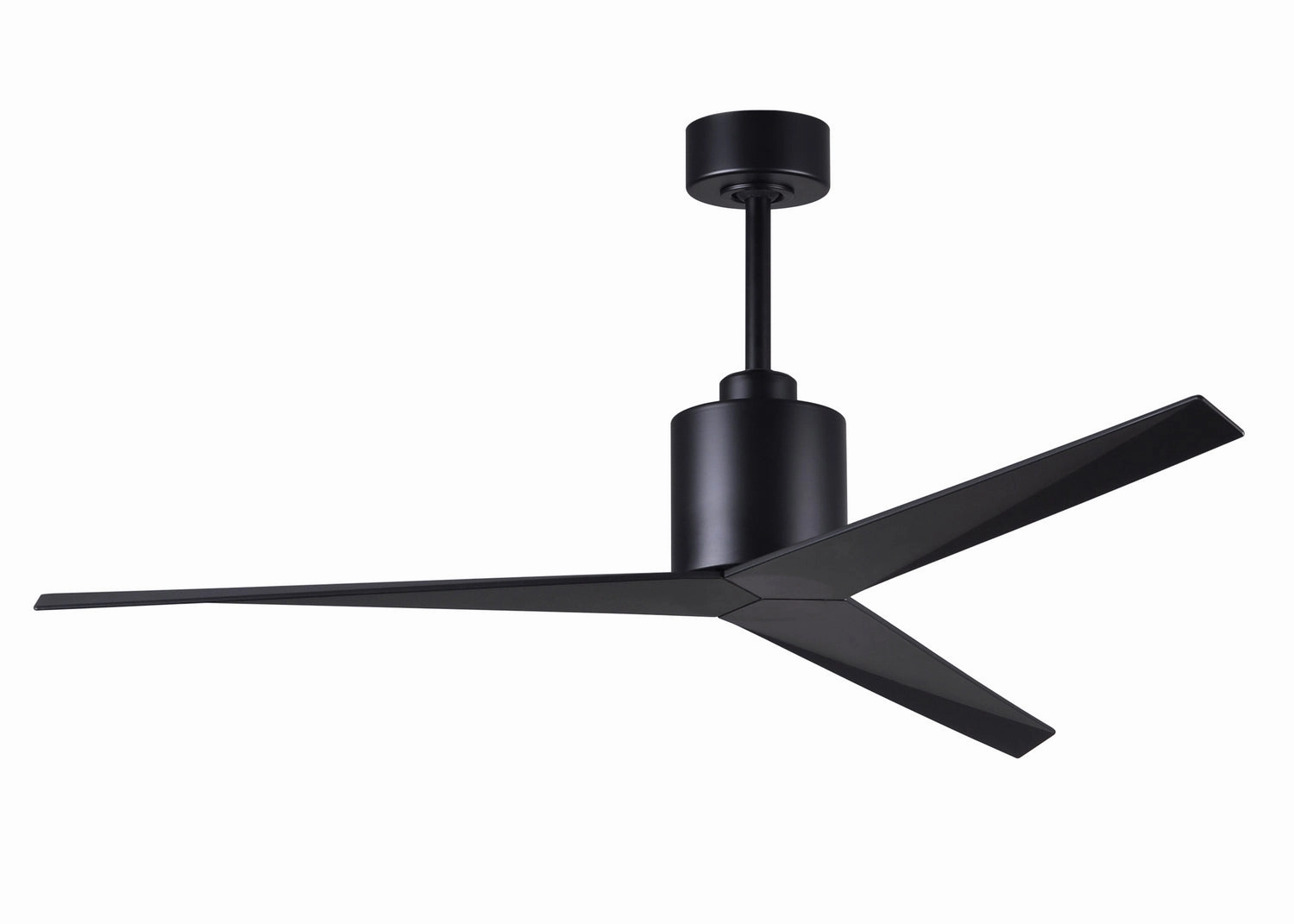 Eliza 56"Ceiling Fan Matte Black weatherproof fans for outdoor environments