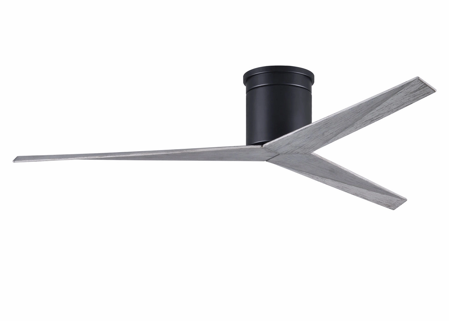 Eliza 56"Ceiling Fan Matte Black hugger fans for rooms with low ceilings