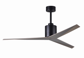 Eliza 56"Ceiling Fan Matte Black weatherproof fans for outdoor environments