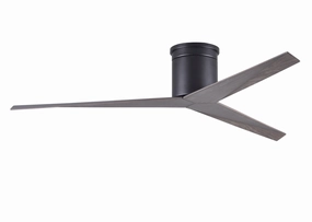 Eliza 56"Ceiling Fan Matte Black compact medium fans for desks and counters