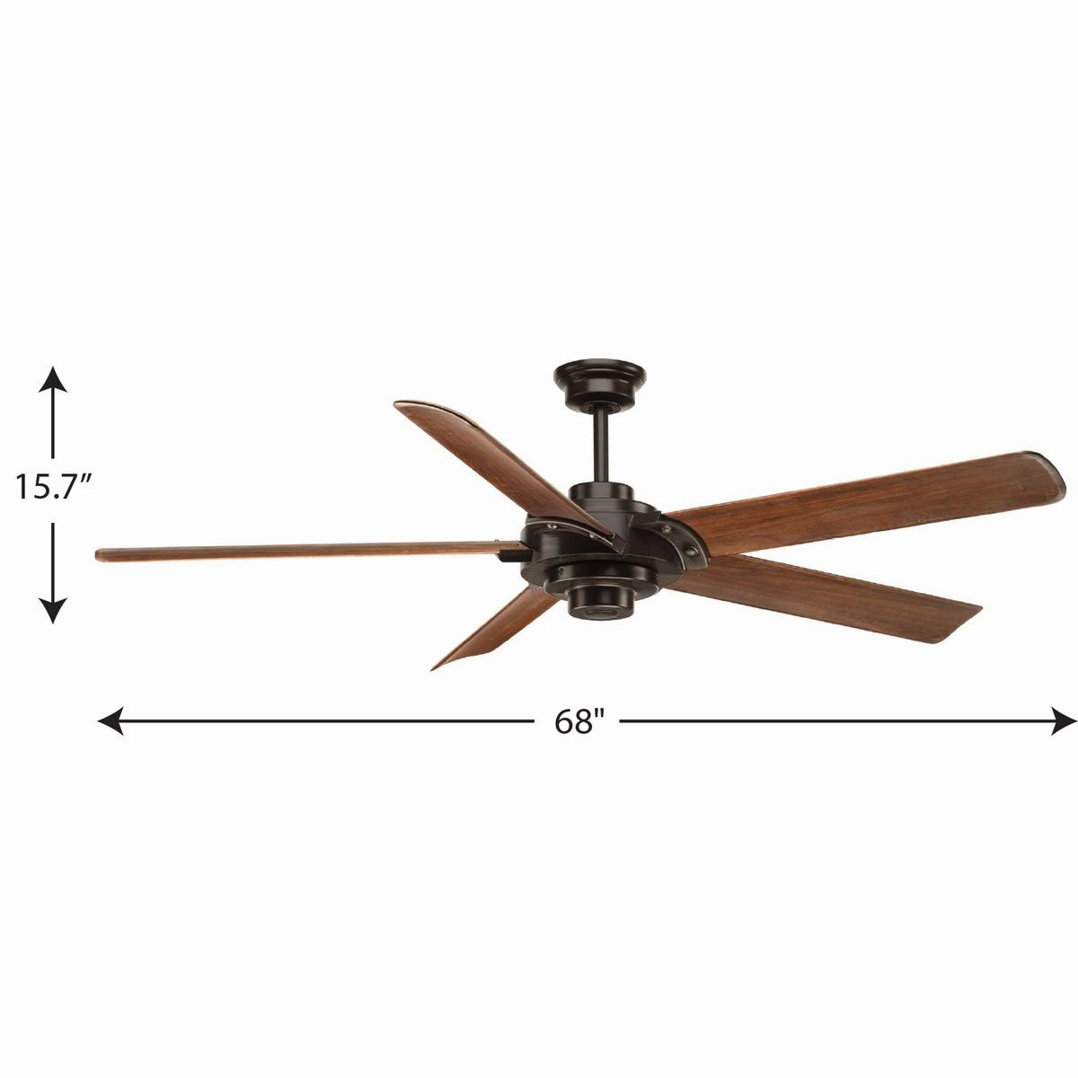 Ellwood 68"Ceiling Fan Antique Bronze
