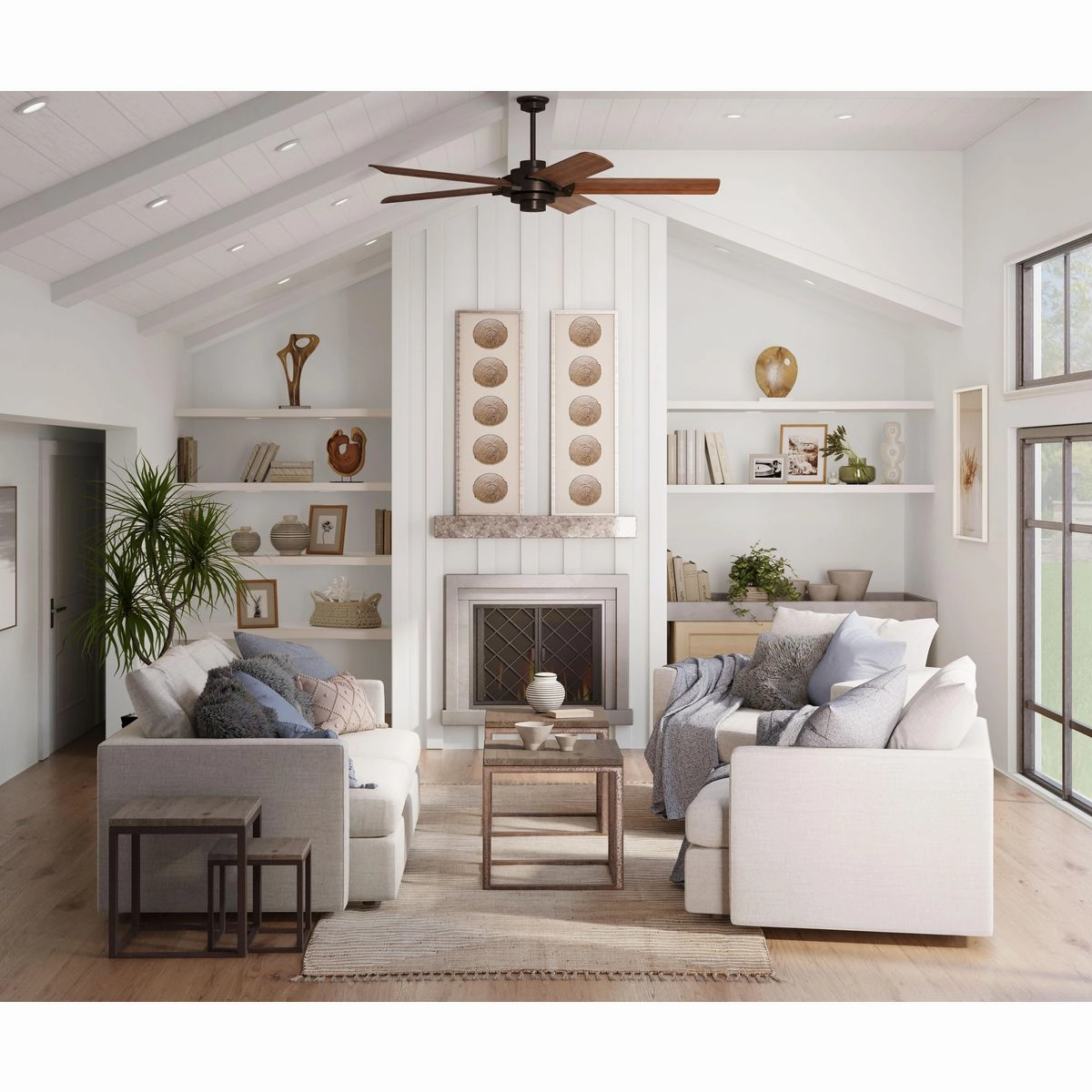 Ellwood 68"Ceiling Fan Antique Bronze