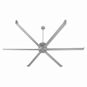 Enorme 100"Ceiling Fan Classic Nickel outdoor exterior fans for patio cooling