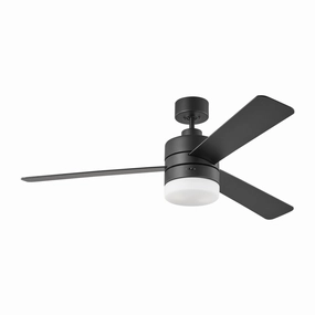 Era 52" Ceiling Fan Midnight Black oscillating medium fans with strong airflow