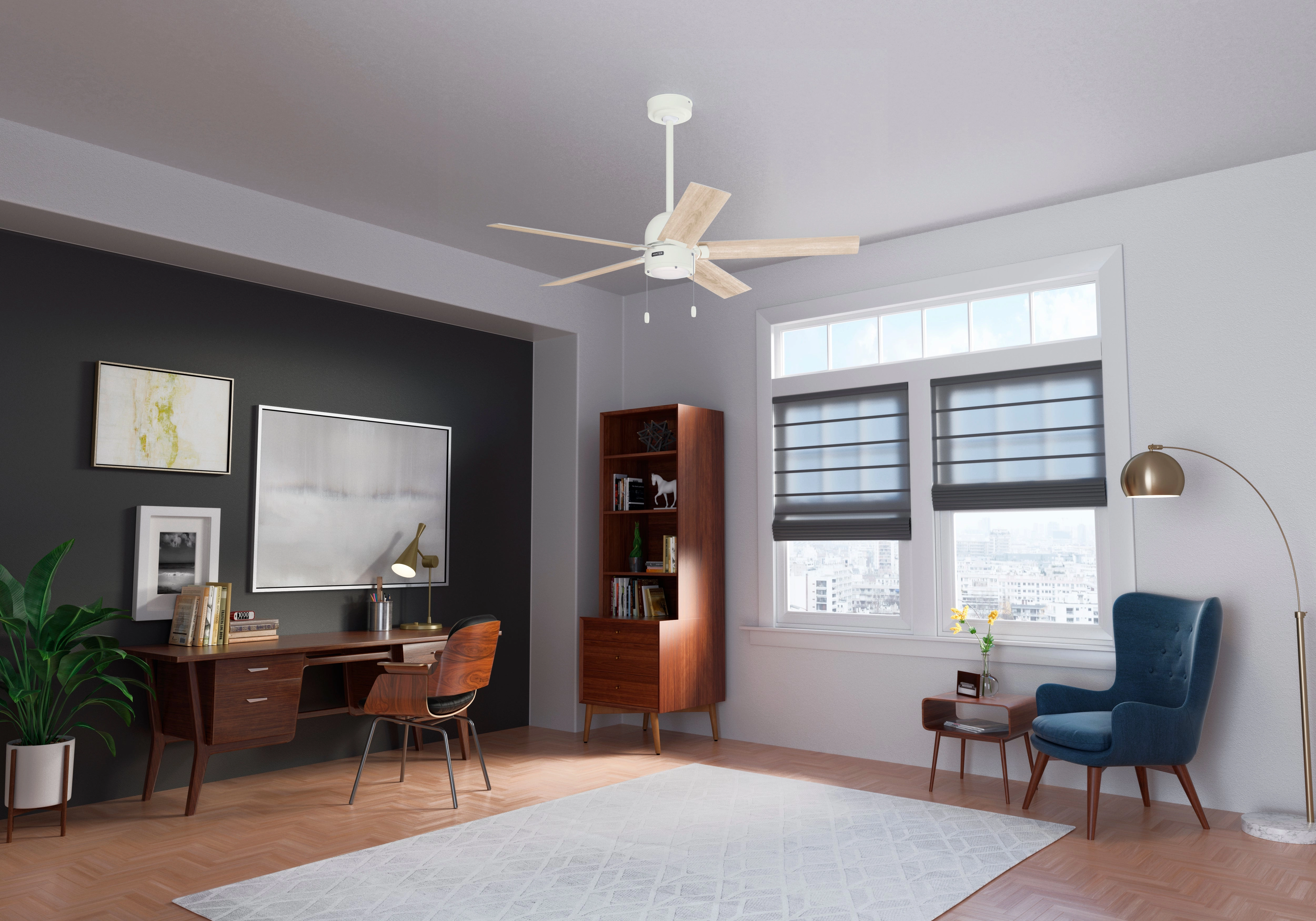 Erling 52"Ceiling Fan Matte White