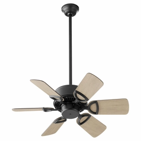 ESTATE 30"Ceiling Fan Matte Black high-speed electric fans for better airflow