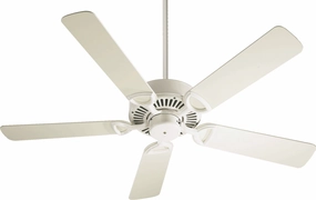 Estate 52"Ceiling Fan Antique White energy-efficient medium fans with remote