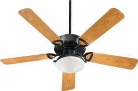 Estate Patio 52"Patio Fan Matte Black weatherproof fans for outdoor environments