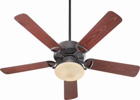 Estate Patio 52"Patio Fan Toasted Sienna weatherproof fans for outdoor environments