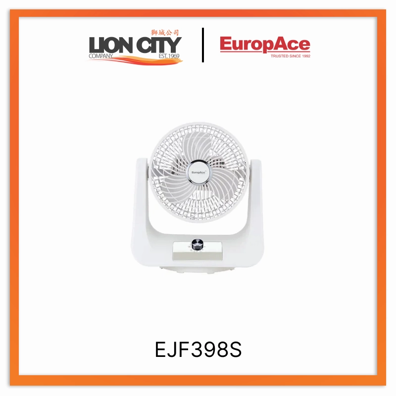 Europace EJF398S Jet Turbine Digital Fan 9 Inch standard all-purpose electric cooling fans