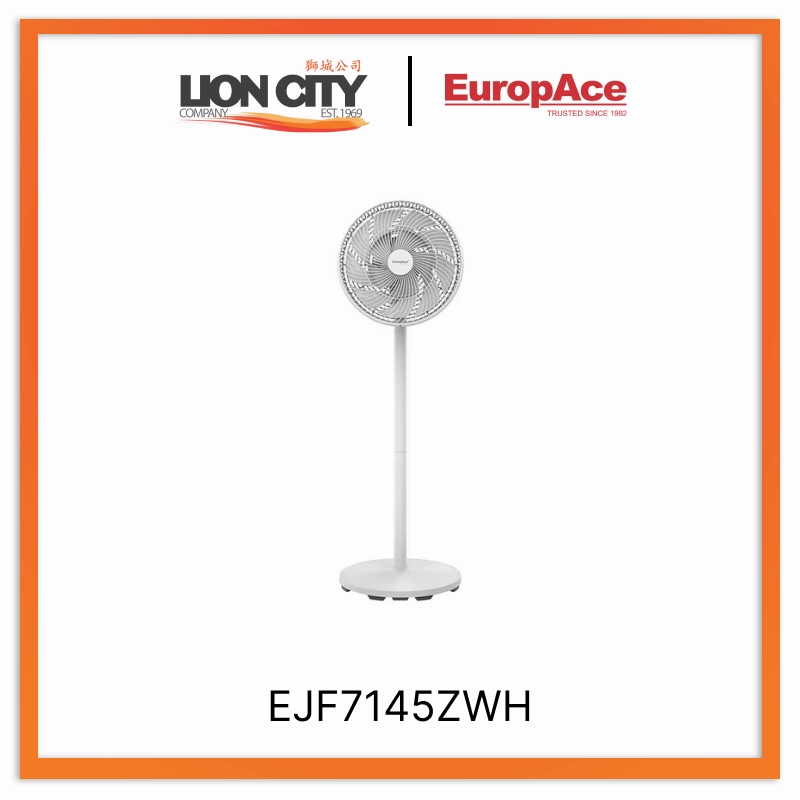 Europace EJF7145ZWH DC Motor Tatami Fan With Remote 14 Inch standard all-purpose electric cooling fans