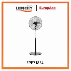 Europace EPF7183U Twin Turbo Power Stand Fan 18 Inch standard all-purpose electric cooling fans