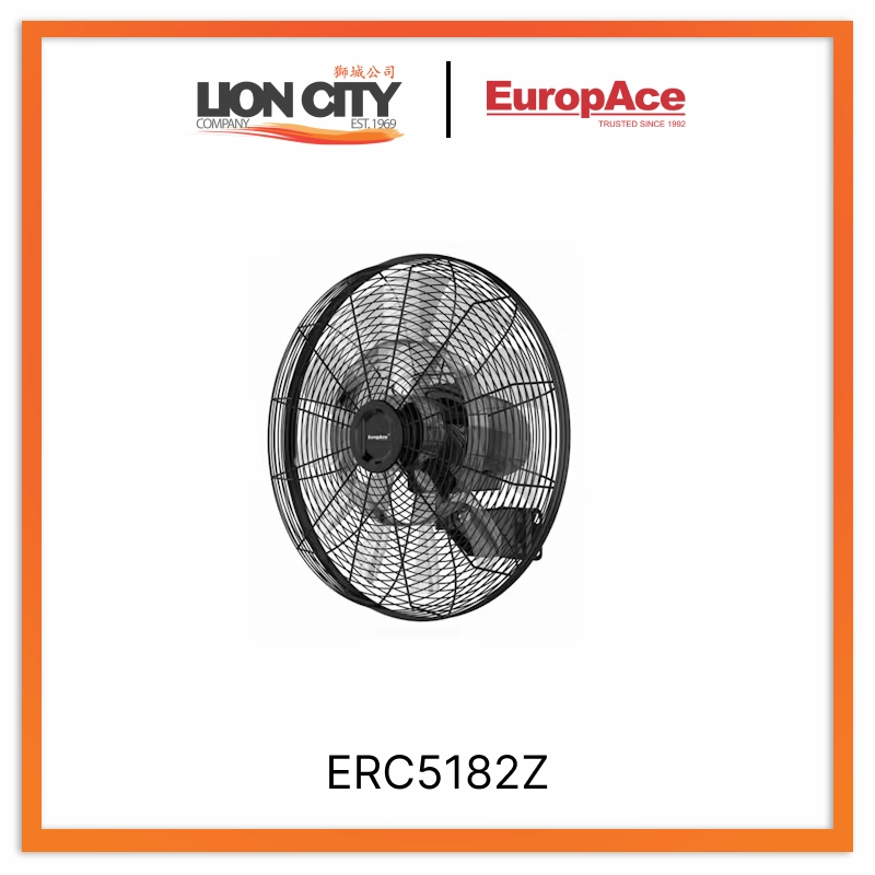 Europace ERC5182Z 18" DC Circulator Wall Fan standard all-purpose electric cooling fans