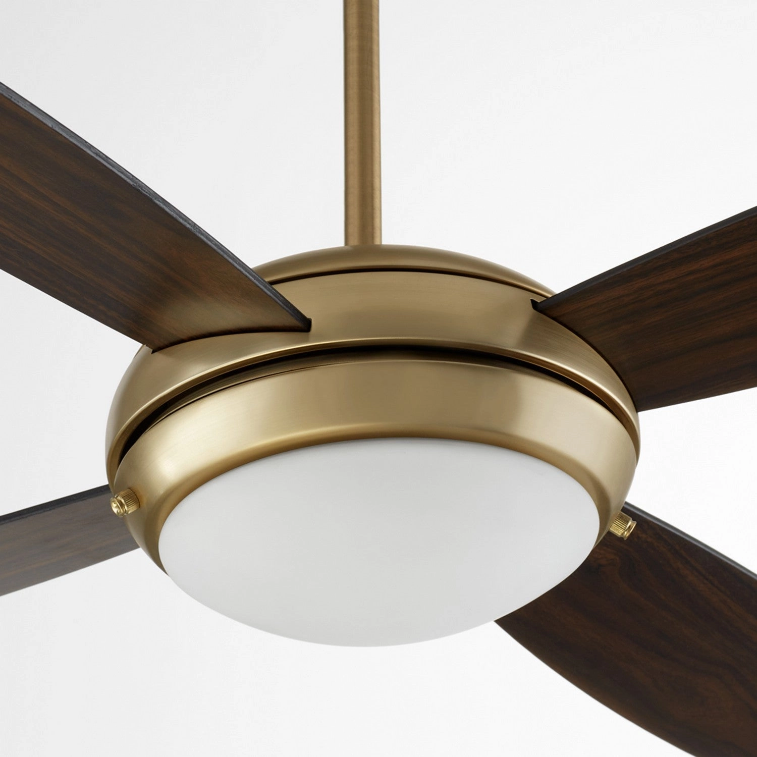 Expo 52" Ceiling Fan Aged Brass