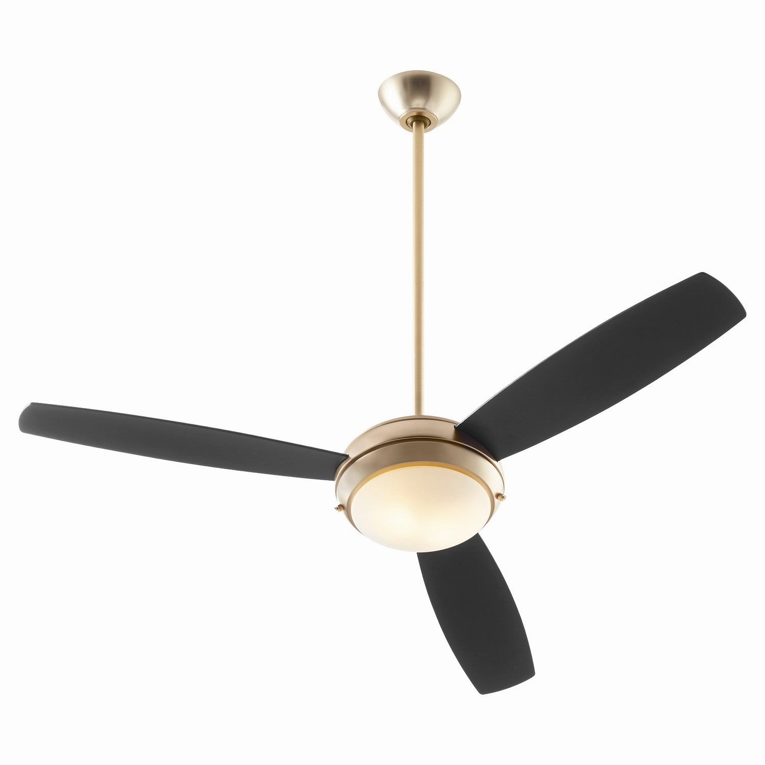 Expo 52" Ceiling Fan Aged Brass