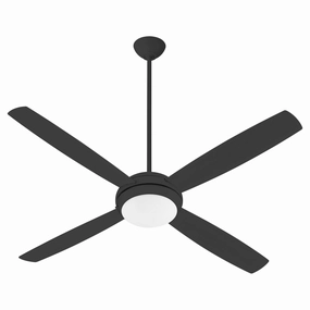 Expo 60" Ceiling Fan Matte Black multi-speed fans with easy controls