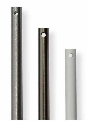 Extension Rod 12`` Ceiling Fan  Extension Rod Brushed Nickel indoor electric fans with remote control