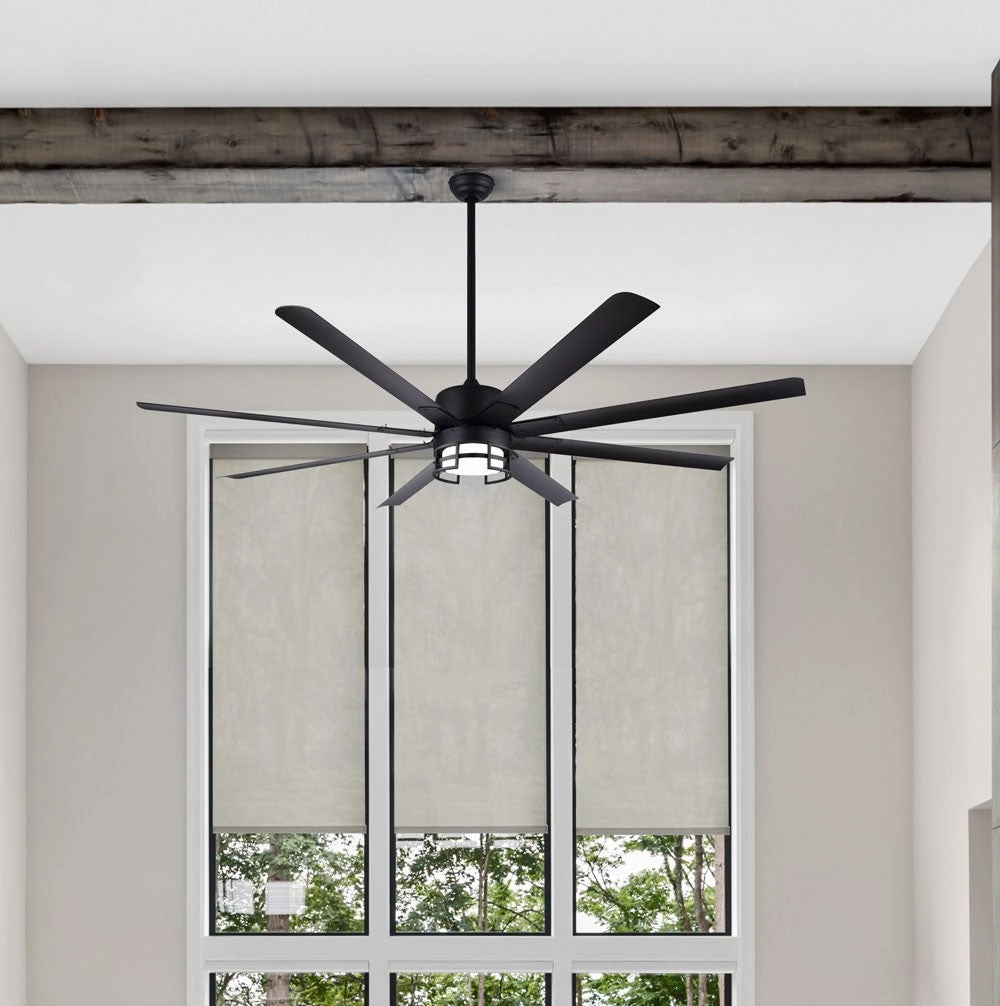 Ezra 72"Ceiling Fan Matte Black