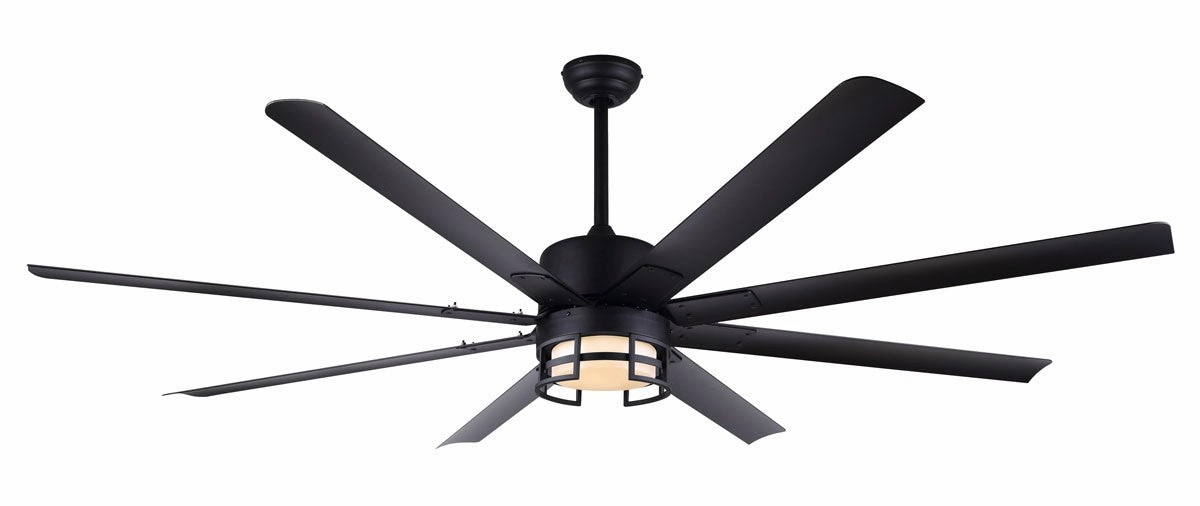 Ezra 72"Ceiling Fan Matte Black