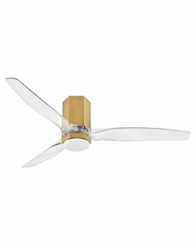 Facet 52" Ceiling Fan Heritage Brass portable electric fans for dorm rooms