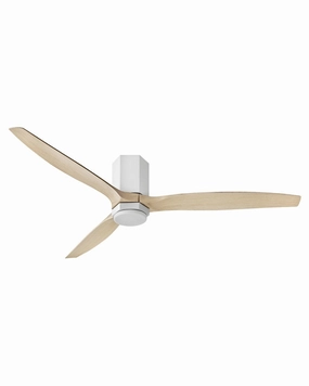Facet 60" Ceiling Fan Matte White affordable cooling fans for summer