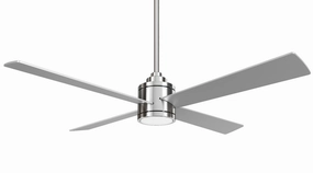 Falco 54"Ceiling Fan Brushed Nickel/Silver modern electric fans for minimalist decor