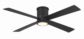 Falco Flush 54"Ceiling Fan Coal quiet electric fans for home use