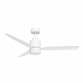 Falcon - Wet 52"Ceiling Fan Matte White modern electric fans for minimalist decor
