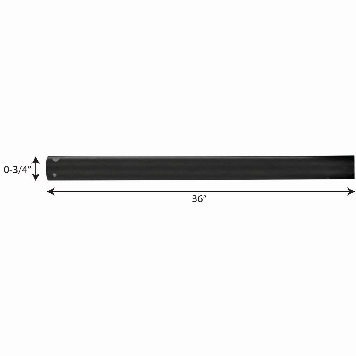 Fan Downrod Downrod Black