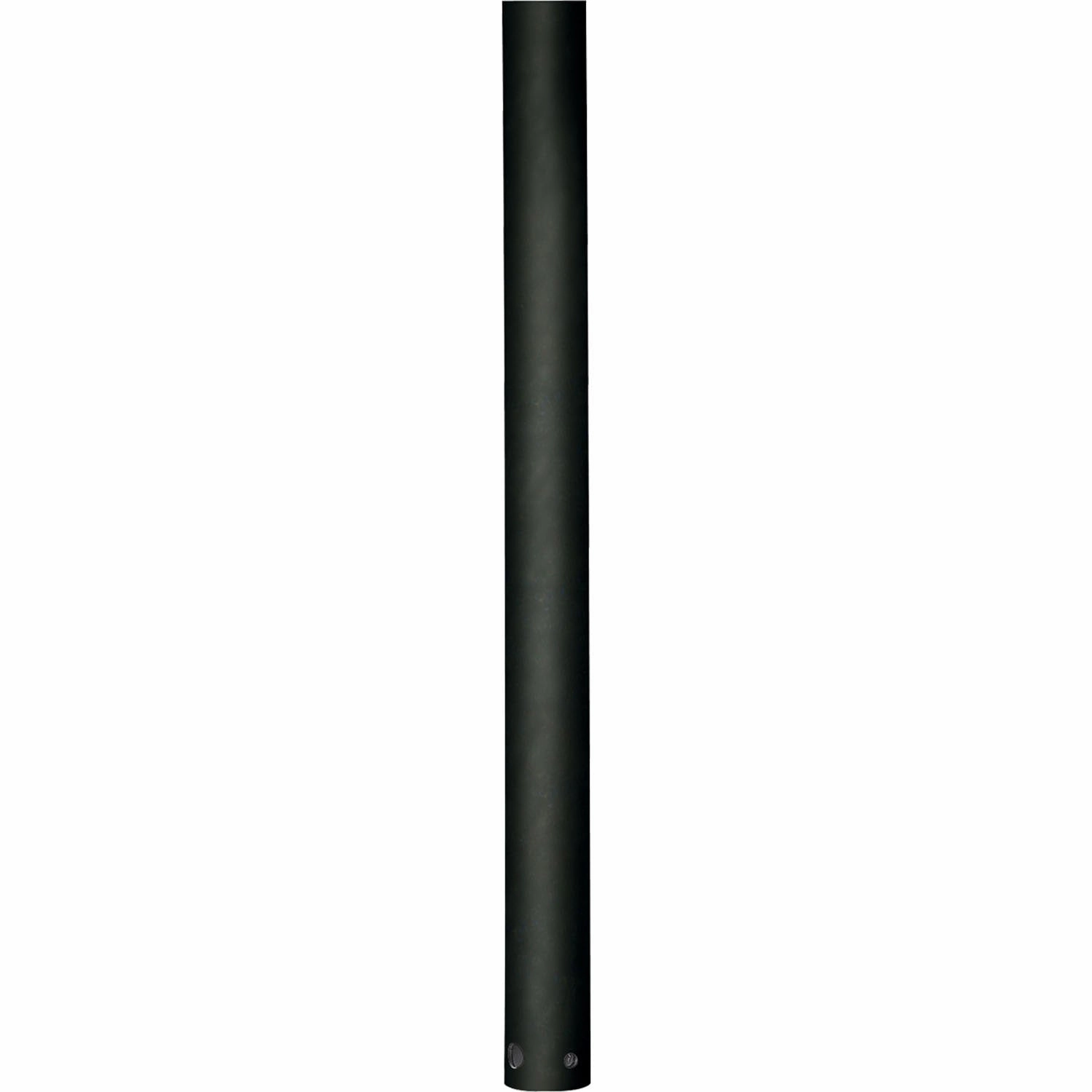 Fan Downrod Downrod Forged Black lightweight fans for moving around easily