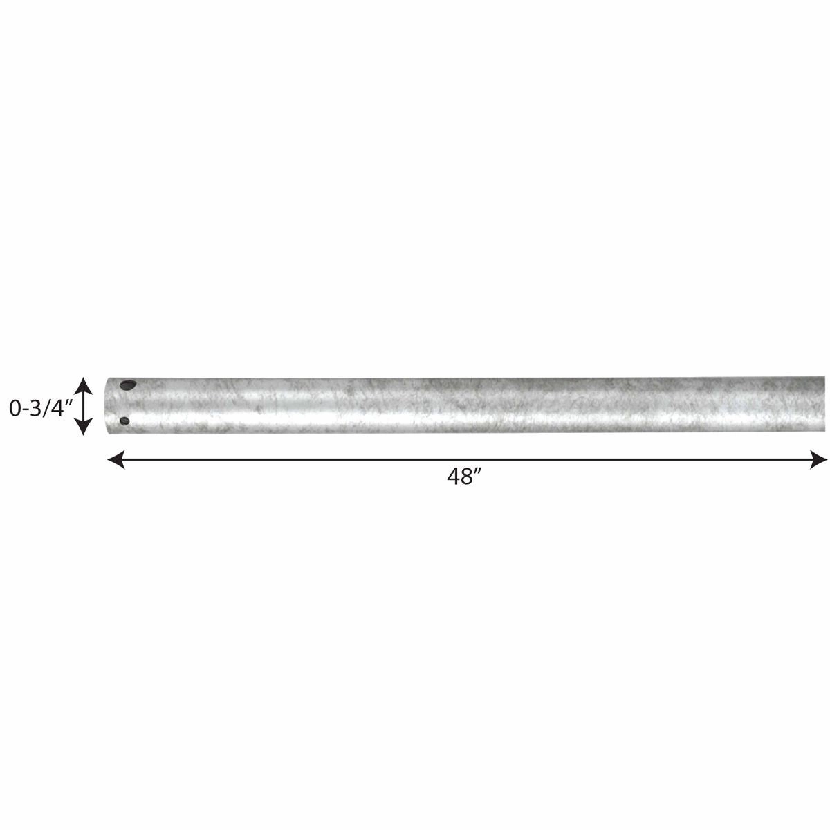 Fan Downrod Downrod Galvanized Finish