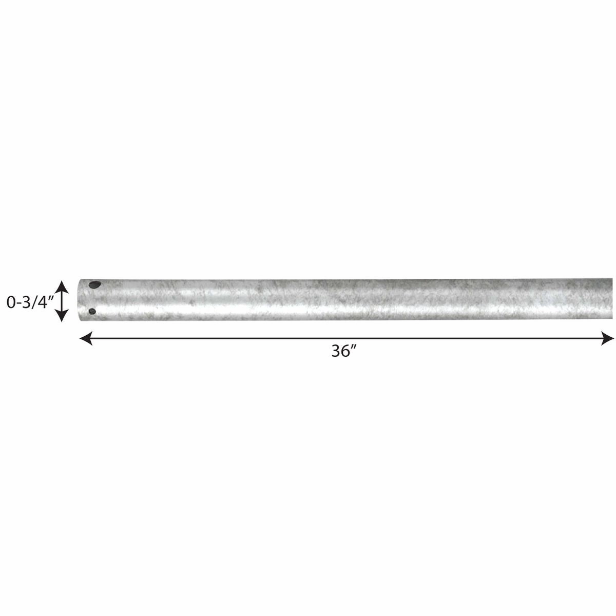 Fan Downrod Downrod Galvanized Finish